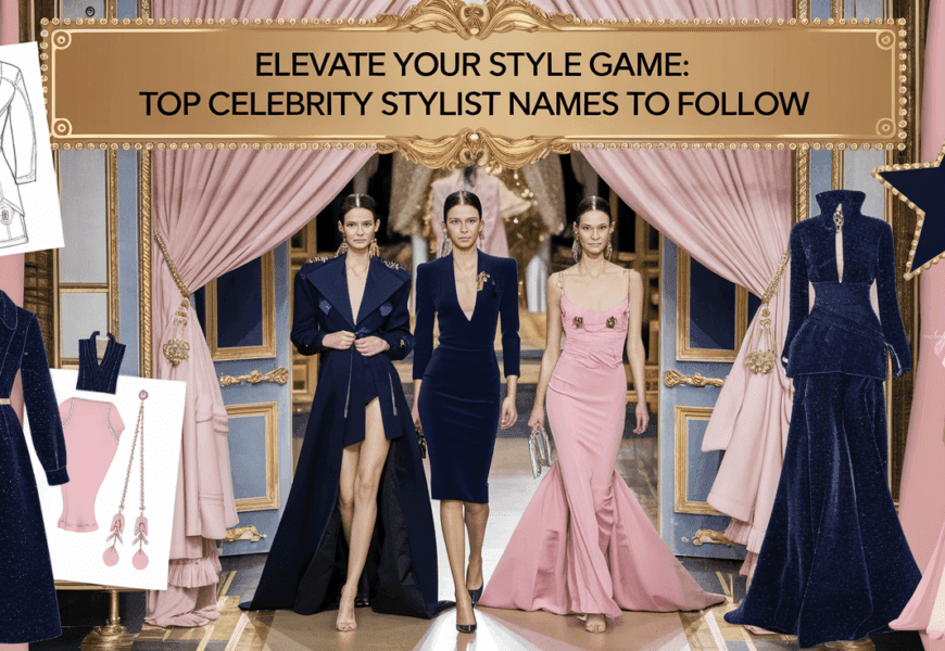 Elevate Your Style Game: Top Celebrity Stylist Names to Follow