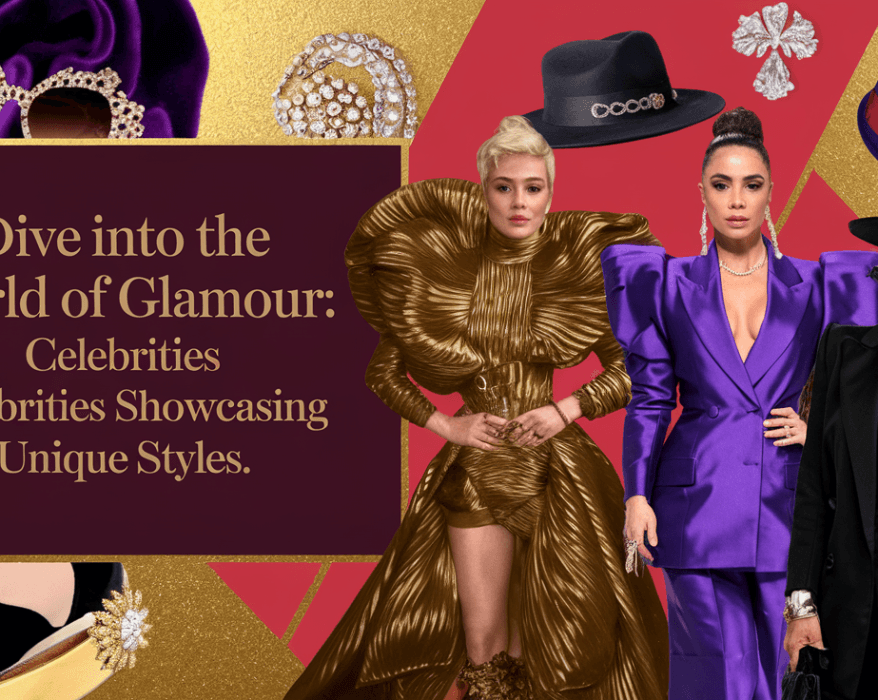 Dive into the World of Glamour: Celebrities Showcasing Unique Styles