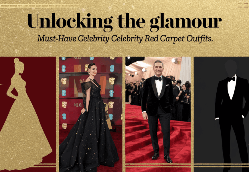 Unlocking the Glamour: Must-Have Celebrity Red Carpet Outfits