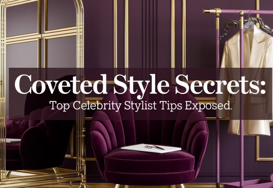 Coveted Style Secrets: Top Celebrity Stylist Tips Exposed