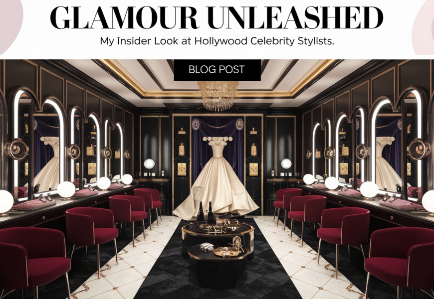 Glamour Unleashed: My Insider Look at Hollywood Celebrity Stylists