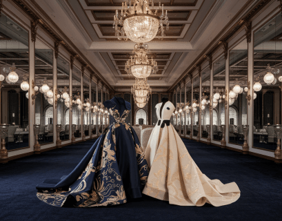Glamorous Gala Ensembles: A Collection of Elegance and Timeless Charm