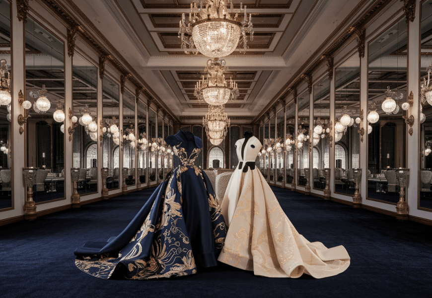 Glamorous Gala Ensembles: A Collection of Elegance and Timeless Charm