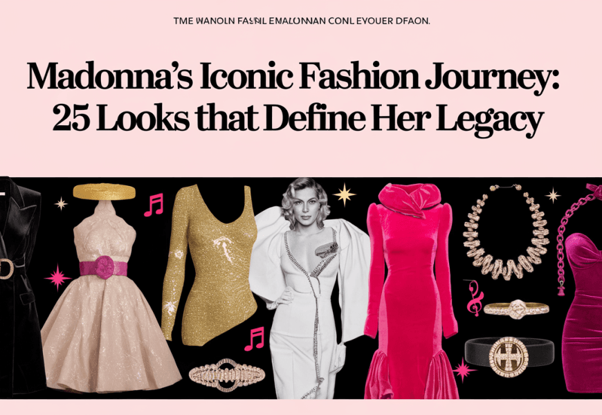 Madonna’s Iconic Fashion Journey: 25 Looks That Define Her Legacy