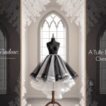 The Chapel Window: A Tulle Black and White Overskirt Creation