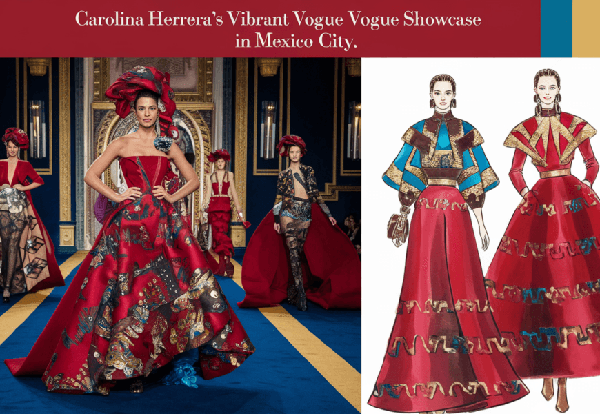 Carolina Herrera’s Vibrant Vogue Showcase in Mexico City