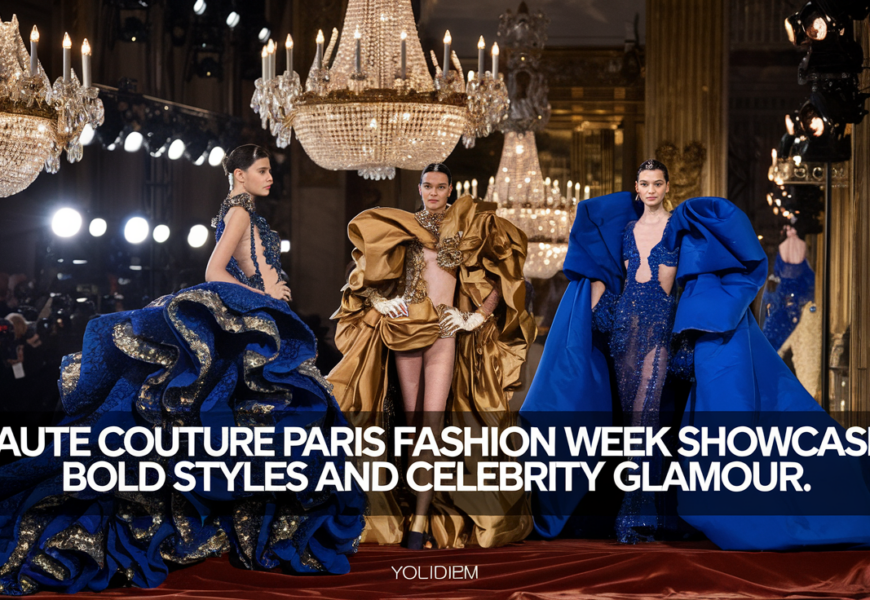 Haute Couture Paris Fashion Week Showcases Bold Styles and Celebrity Glamour