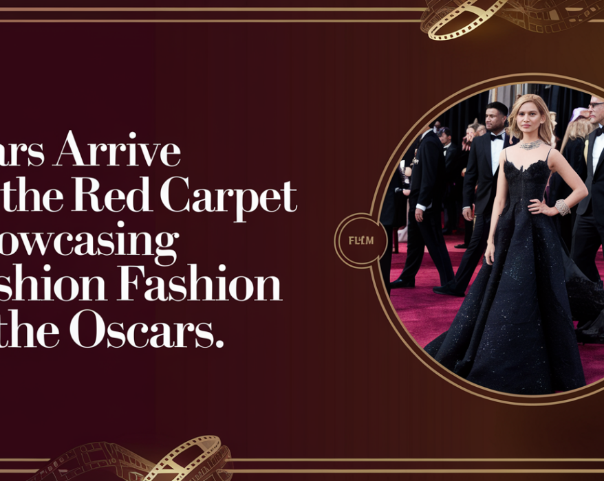 Stars Arrive on the Red Carpet Showcasing Fashion at the Oscars