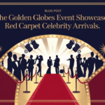 The Golden Globes Event Showcases Red Carpet Celebrity Arrivals